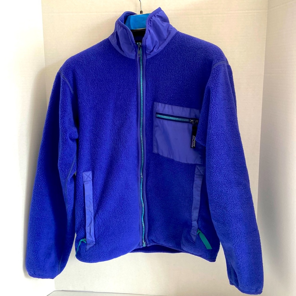Vintage RETRO Patagonia Synchilla fleece zip up sweater/jacket size small